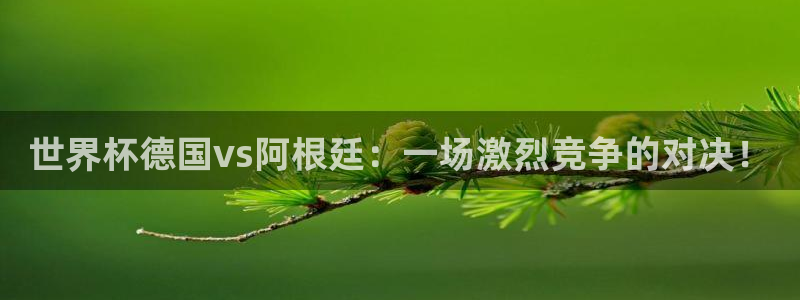 2026世亚预赛赛程表:世界杯德国vs阿根廷:一场激烈竞争的对决!